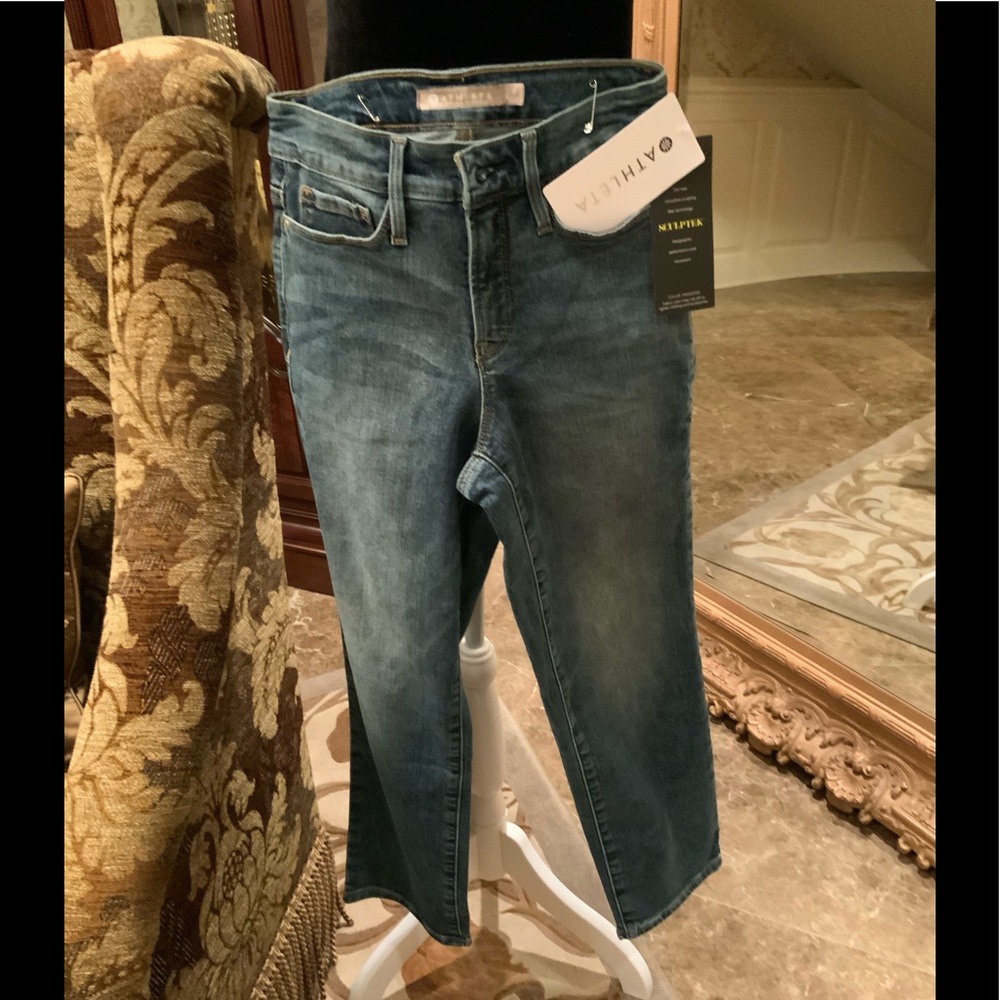 ATHLETA SCULPTEK JEANS NEW Size 2